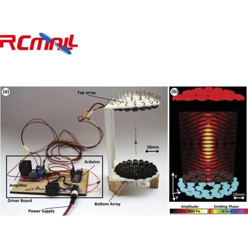 RCmall Ultrasonic Levitation Acoustique Electronic DIY Kit Levitator TinyLev Portable Acoustic Tractor