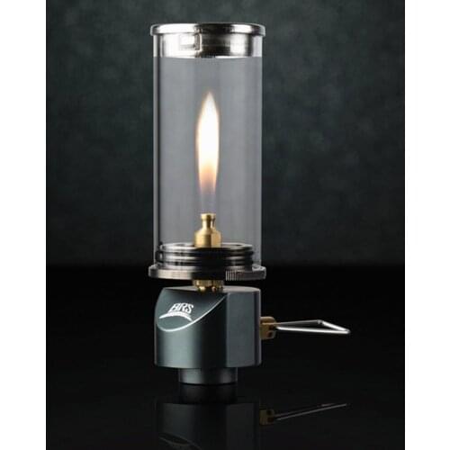 Outdoor Camping Lamp Windproof Gas Candle Lamp Portable Gas Burner Camping Lights Tent Lighting Equipment Dreamlike Candlelight