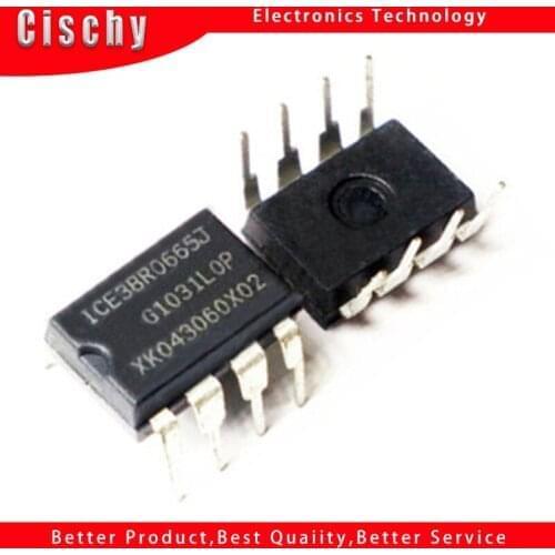 1PCS ICE38R06653 ICE3BR0665J ICE38R0665J