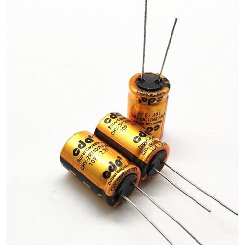 1pcs Original 2.7V10F smart meter UAV driving recorder with 2.7V 10F high current power supply 12.5*20mm