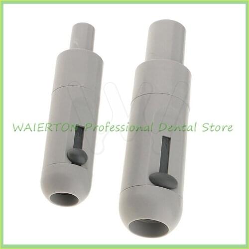 2pcs Dental Saliva Ejector Suction Valves SE HVE Tip Adapter Nozzle Strong Weak