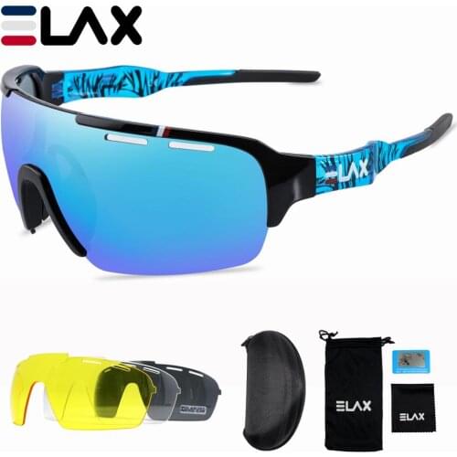 2021 New Polarized Cycling Glasses 4 Lens Bike Sport Sunglasses Men Women Mountain Bicycle Fishing Eyewear lentes Sun Glaases