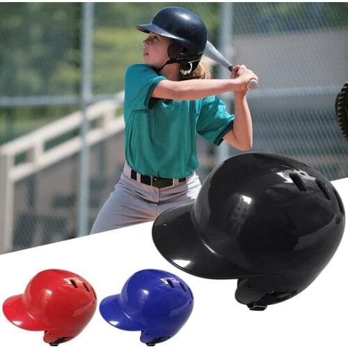 Baseball Helmet Adult Teenager Kids Softball Strike Helmet Baseballs Match Training Head Protection Ears Head Face Baseball Hat