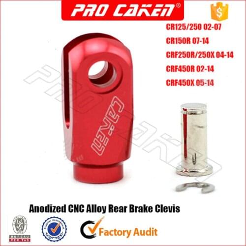 CNC Dirt Bike Offroad motorcycle brake Clevis rod joint for honda crf 250r crf250x crf 450 crf450