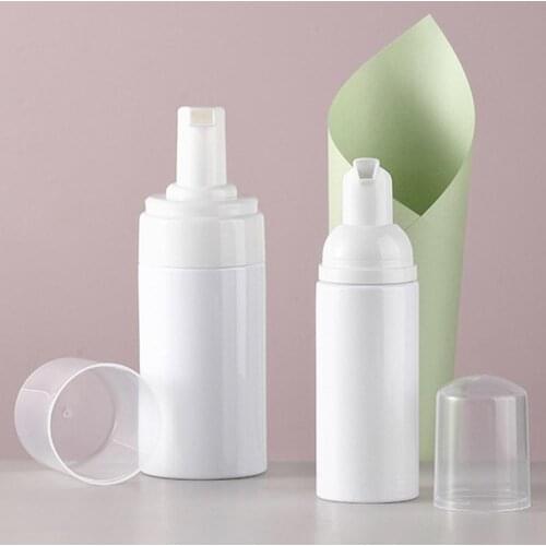 4Pcs/set 30/60/100/150ml Bathroom Portable Foaming Shampoo Gel Storage Bottle Dispenser Empty Bath Pump Bottle Home Accessories