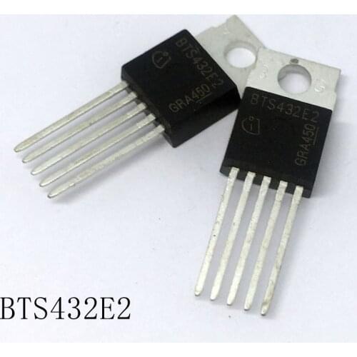 Intelligent high edge power switch BTS432E2 TO-220-5 24A/4.5V-42.0V 20pcs/lots new in stock