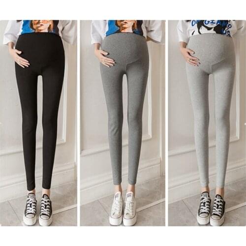 Maternity Leggings Pants Spring Autumn Belly Long Pencil Pregnancy Pants Women Clothes Roupas De Gravidez E0002