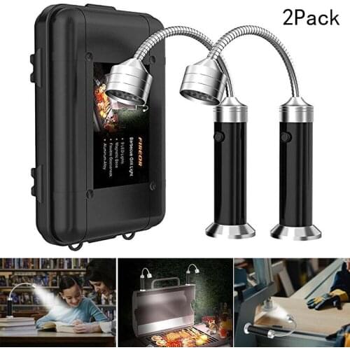 Multipurpose Magnetic Base Led BBQ Grill Light 360 Degree Adjustable For Party Outdoor Camping Barbecue Lights BBQ Accessories