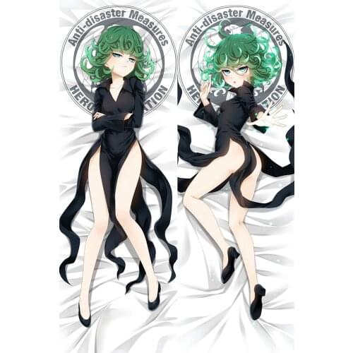 New Original ONE PUNCH MAN tatsumaki Anime Japanese Hugging Body Pillow Cover