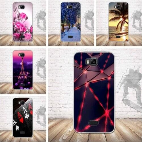 Luxury Soft TPU Cover For Huawei Honor Bee/Huawei Y5C Case Print Phone Case for Huawei Y541 Cover Silicone Case Fundas