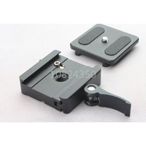 P50 Lever Release Clamp + Quick Release Plate With Aluminum Alloy For DSLR Camera Compatible With Arca-Swiss for Canon for nikon
