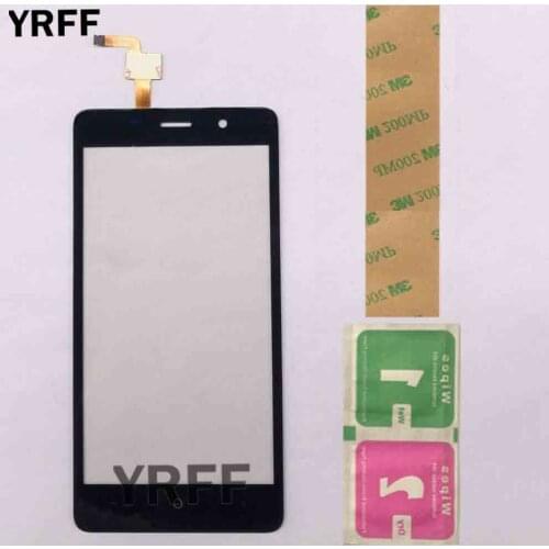 Touch Screen Panel For LEAGOO M5 Sensor Touch Screen For BQ 5022 Touchscreen Digitizer Repair Parts Front Glass Lens 3M Glue