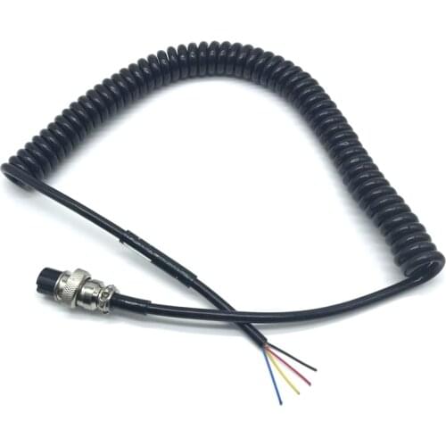 Banggood Replacement 4 Pin Cable for Handheld CM4 CB Radio Speaker Mic Microphone for Uniden Auto Cobra Radio Walkie Talkie