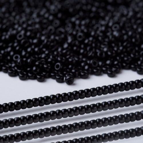 Taidian Black Japanese Beads Miyuki Beads For Needle Work 10 Grams/lot 950 Pieces 11/0 2.0MM