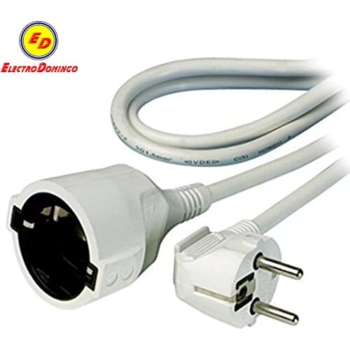 Aigostar power strip extension Cable for indoor and outdoor use, 2/3/5/8m power outlet, EU plugs