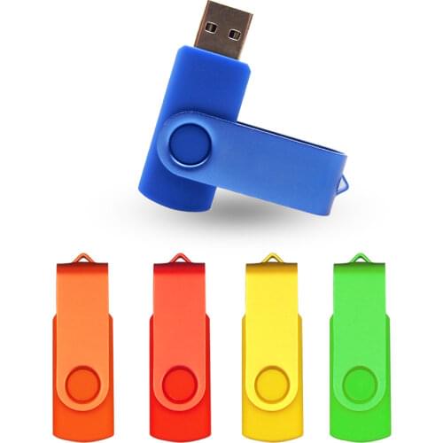 Over 10pcs Free Logo Newest Business Pen Drive Custom Logo USB Pendrive 4GB 8GB 16GB 32GB 64GB USB 2.0 Flash Drive Memory Stick