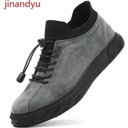 Women Men Work & Safety Boots Genuine Leather Steel Toecap ImpactAnti Piercing Resistant Safty Working Sneakers Man Ladies Shoes