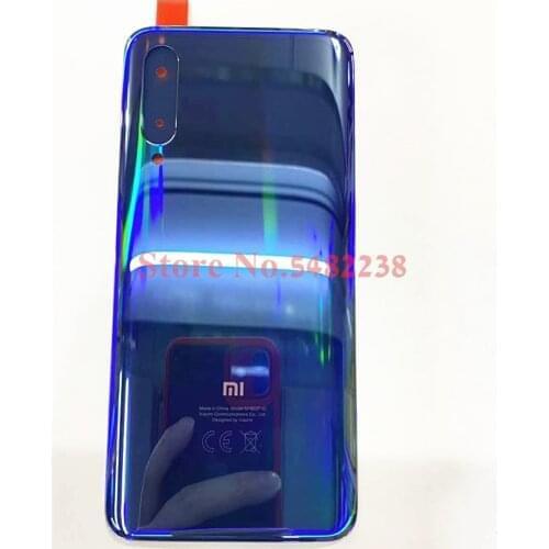 100% Original Glass Battery Cover For Xiaomi 9 Mi9 M9 Case Rear Housing door Mobile phone Back Cover Case