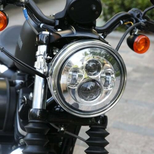 7inch 40W 6000k Round LED Motorcycle Headlight for 2006-2010 FLHTCUSE Softail 1994-2013 Touring