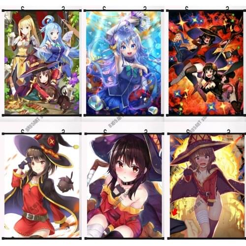 Diamond Painting Anime Manga KonoSuba Gods Blessing on This Wonderful World! Embroidery Full Square Mosaic Cross Stitch Kits