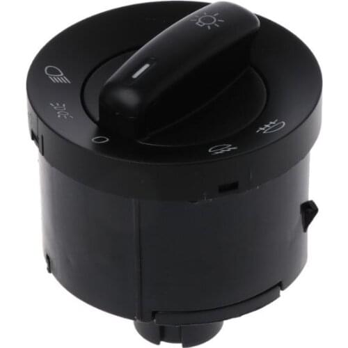 Car Headlight Switch Fog Light Button For Golf MK5 Caddy JETTA TOURAN SAGITAR F19A