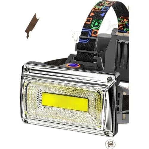 Wearing bright headlight glare charging operation long life lithium astigmatism floodlight car repair 18650