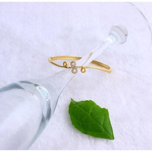 Fansheng Fashion Women Bracelet Gold color Crystal Charm Bracelet For Women Fine Jewelry best Gift Bracelets