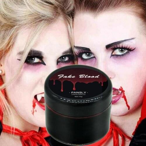 Halloween Makeup Fake Blood Face Body Paint Wounds Cosplay Supplies 15g Scars Party D1N9