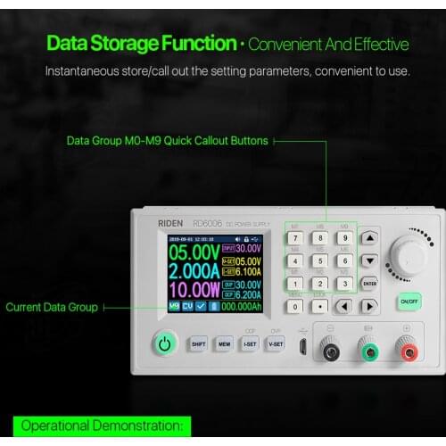 RD RD6006 RD6006W Module Buck Voltage Converter 60V/6A DC-DC Voltage USB WiFi Current Step-down Power Supply S06A Case 40%off