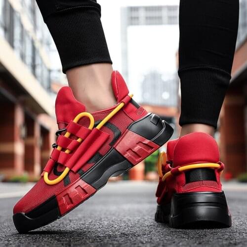 New Spring Autumn Casual Shoes Men Big Size39-45 Sneaker Trendy Comfortable Mesh Fashion Lace-up Adult Men Shoes Zapatos Hombre