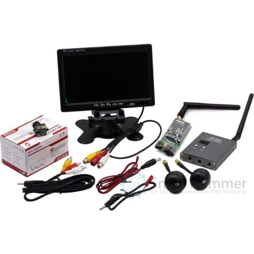 FPV set 7-inch snow display TS3206+RC320 picture transmission hd camera