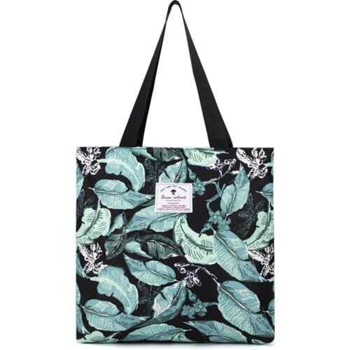 Forever Cultivate Shoulder Bags 2019 Shopping Bag Tote Package Casual Handbag for Women Oxford Canvas Environmental Student Bags