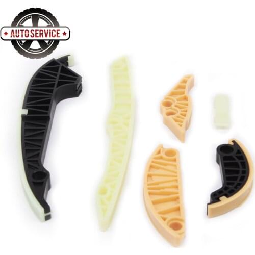 New 06H 109 469 AH 6 Pcs Timing Suit System Chain Guide Slide Rails Kit Fit For Audi A3 A4 Q3 TT VW Golf Seat Skoda 06H109509Q
