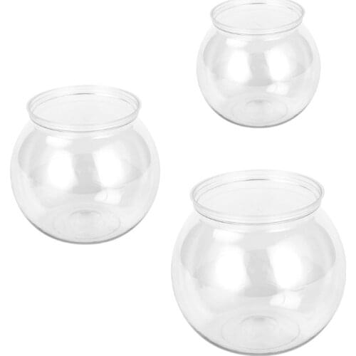 Plastic Aquariums Bubble Fish Bowl Ivy Bowls Round Transparent Fish Tank Drop Shipping