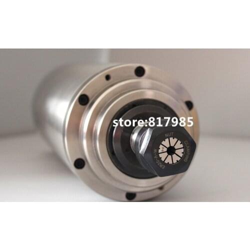 Excellent 3KW spindle motor,220V/380V ER20 4 bearings 3000W 100x220mm engraving machine spindle motor