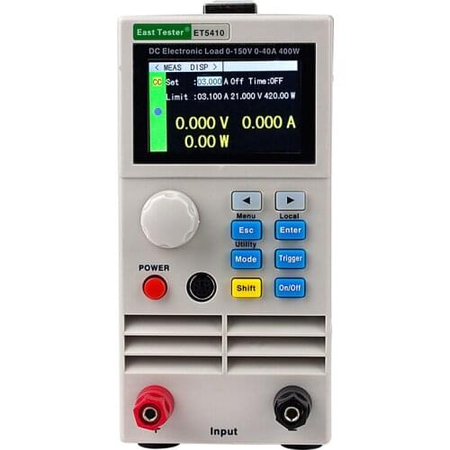 Single-channel ET5410 programmable electronic dc load
