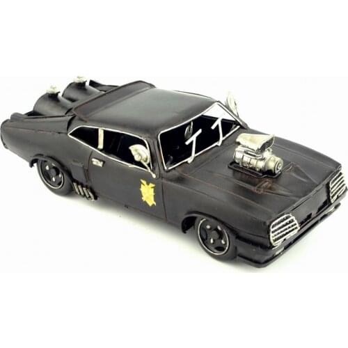 Retro iron handicraft home ornament display window furnishing old American Vintage Vintage Car Model gift