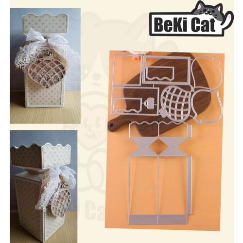 Cutting dies gift box Stencils for DIY Scrapbooking photo album Decorative DIY Paper Cards