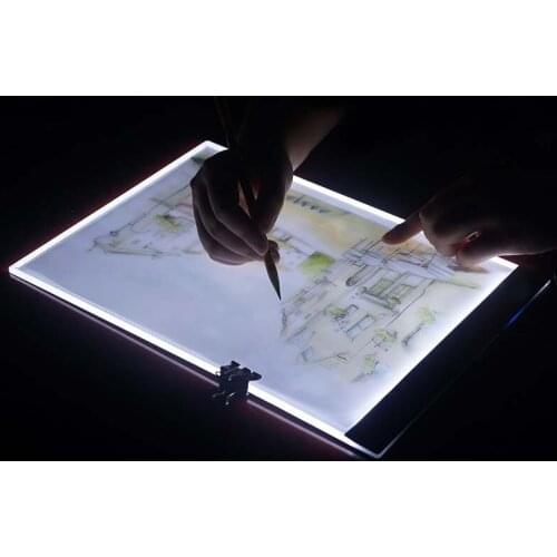 Dimmable ! Ultrathin A4 LED Light Tablet Pad Apply to EU/UK/AU/US/USB Plug Diamond Embroidery Diamond Painting Cross Stitch Kits