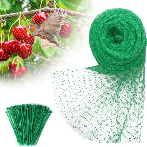 Anti Bird Garden Netting Mesh Plant Trellis Netting Heavy-Duty Polyester Plant Support Vine Climbing Pest Control Screen
