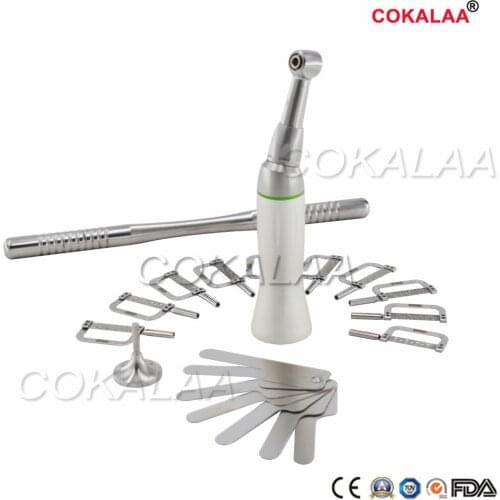 1 Set Dental 4:1 Reduction Contra Angle Reciprocating Interproximal Strip