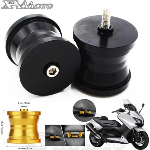 1 Pair For Yamaha TMAX 530 2012 2013 2014 2015 2016 Motorcycle CNC Aluminum Rear Seat Passenger Backrest Heightening Riser Pads