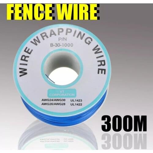 300M Roll Electric Fence Rope Polywire with Steel Poly Rope for Horse Animal Fencing Ultra Low Resistance Wire