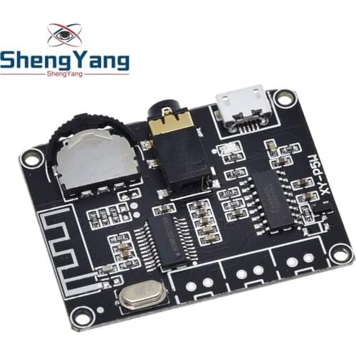 5W+5W PAM8406 Bluetooth 5.0 DC3.7-5V stereo audio power amplifier module XY-P5W for Arduino diy kit