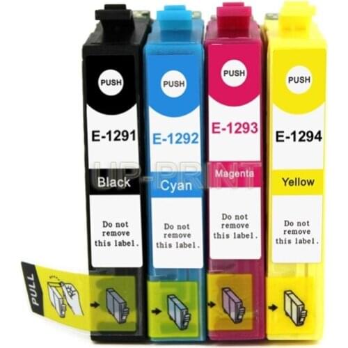 UP 8pcs T1291 Compatible for EPSON WF-7015 WF-7525 WF7515 SX620 SX535 BX305 BX525 BX320 BX525 BX630 BX935 INK CARTRIDGES