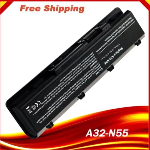 Laptop battery for Asus N55SF Series N55SL N75 N75E N75S N75SF N75SJ N75SL N75SN N75SV A32-N45 A32-N55 07G016HY1875
