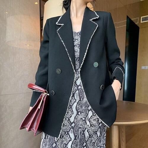 Blazer Women Suit Female Spring Autumn Loose Suit Jacket Veste Femme