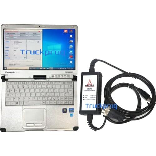 For deutz engine kit deutz decom controllers SerDia Diagnostic tool +Thoughbook CF52 Laptop for DEUTZ Work With CAN K/L-Line