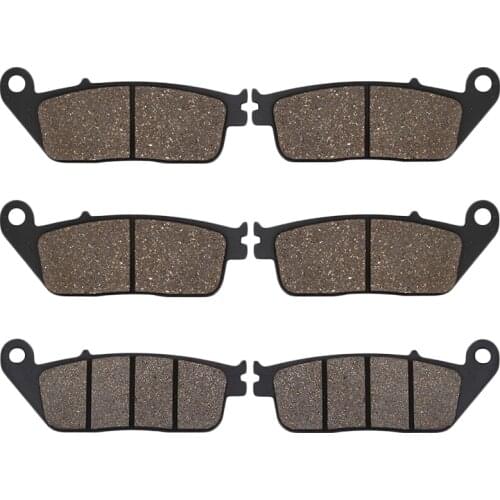 Motorcycle Front Rear Brake Pads kit for Honda GL1500 Interstate GL 1500 Valkyrie Tourer 97-03 ST 1100 Pan European ST1100 90-05