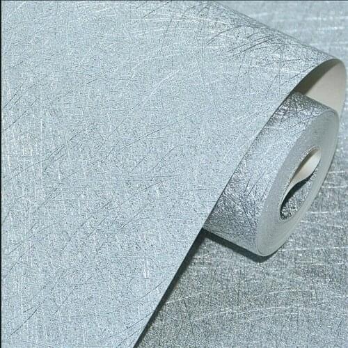 Beibehang New gold foil bright silver brushed reflective lamp slot ceiling wallpaper box bar entertainment restaurant wall paper